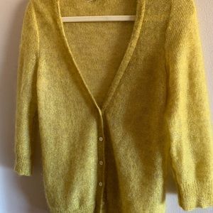 J. Crew Mohair Cardigan